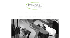 Desktop Screenshot of iyengarraleigh.com